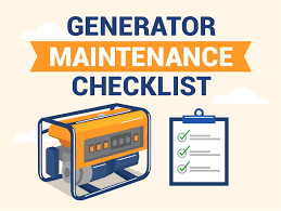 diesel generators Checklist